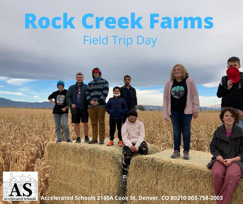 AcceleratedWay's tweet image. Today @AcceleratedWay students went on their annual trip to the #PumpkinPatch and #CornMaze at @RockCreekFarms!  Call today to speak with an Enrollment Counselor about our #ActivitiesProgram and other unique student incentives! (303) 758-2003 #OptOutside #ColorfulColorado