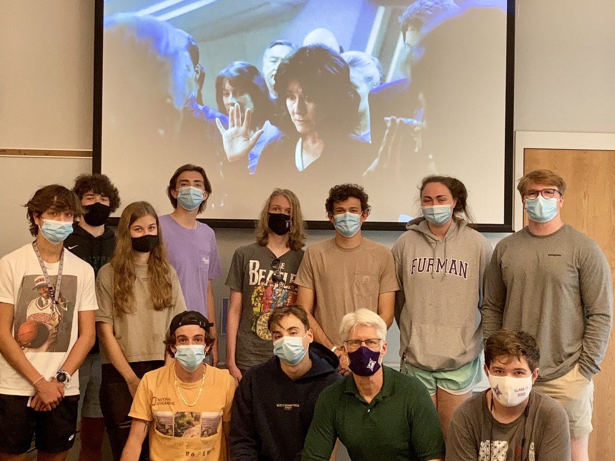 BrentNelsen's tweet photo. ⁦@MaryMcDonnell10⁩ Furman students are again trekking through the universe with you and the cast of BSG. Would you be willing to Zoom into the class and talk for a few minutes about your role?! We’d love it! ⁦@BSGmuseum⁩ ⁦@Furman_POL⁩ ⁦@FurmanNews⁩ https://t.co/NCPD3iijMn