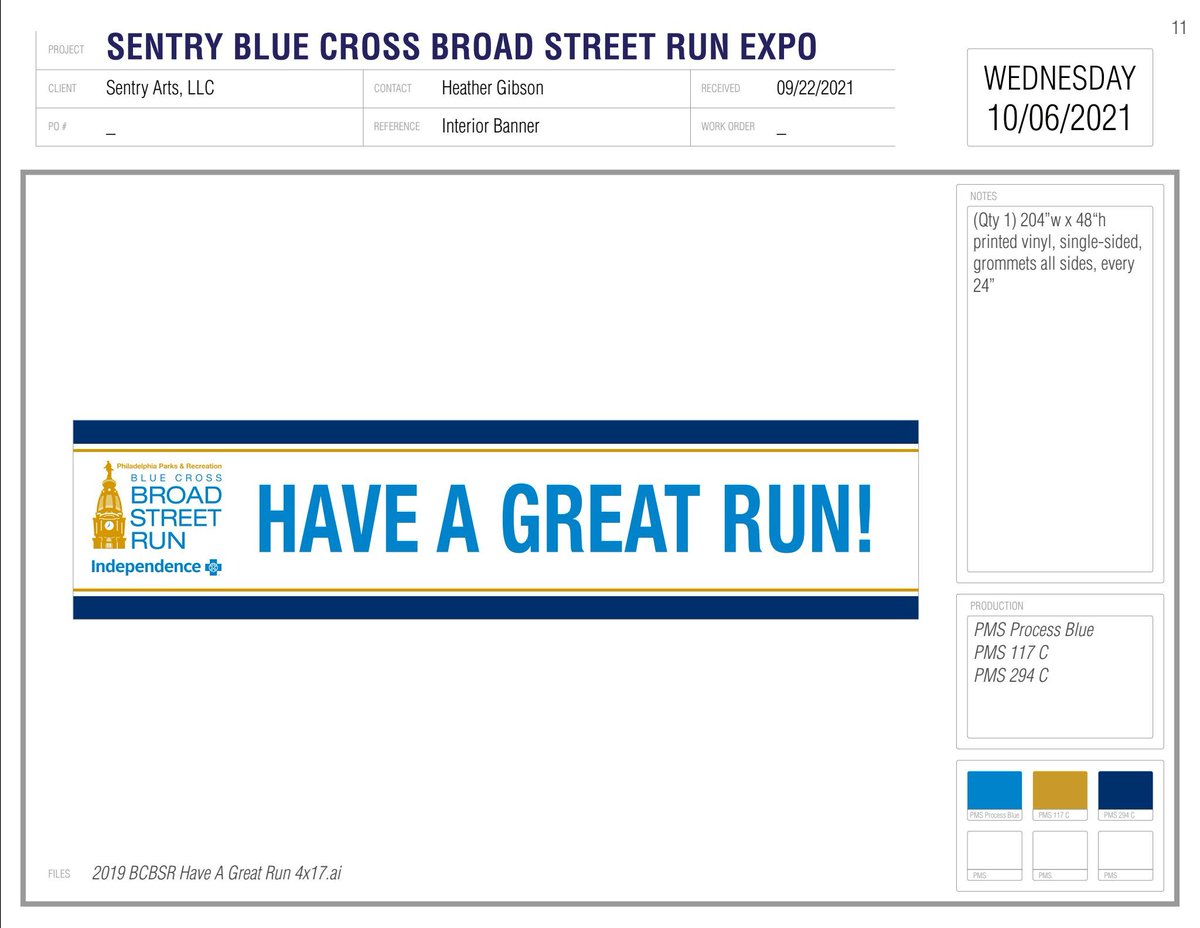 Sentry_Arts's tweet photo. Did you get a chance to see our work at the #broadstreetrun?
One of Philadelphia's most acclaimed events (right up there with the Mummers and St. Patty's day, though slightly more cardio), featured designs by Sentry Arts! https://t.co/xpmGChSpG3