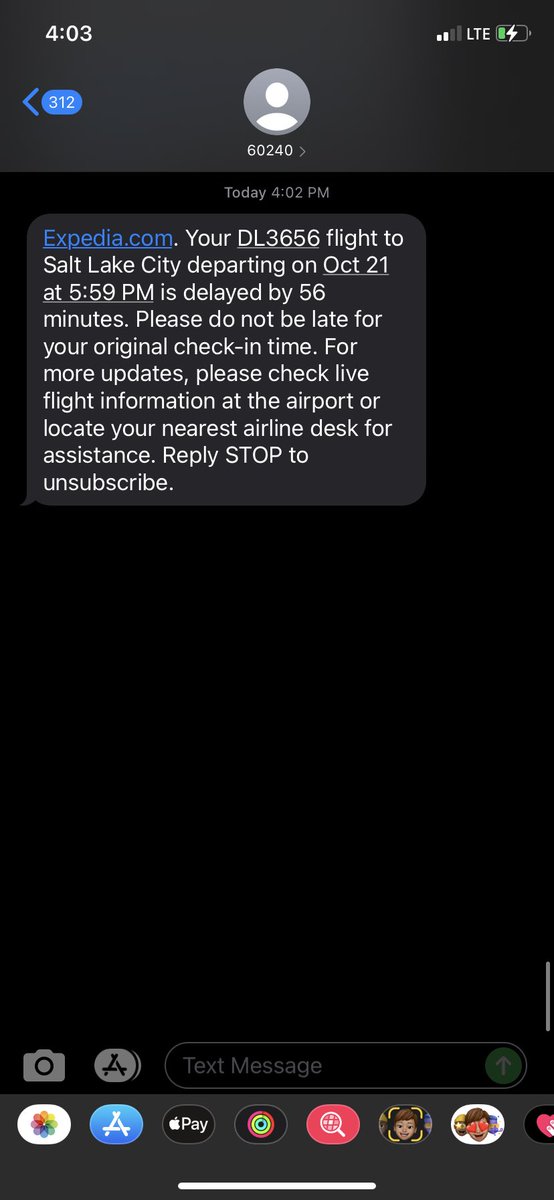 HotTubHeadlines's tweet photo. @Delta has the audacity to tell me not to be late after delaying my flight https://t.co/HHEXTi9Tdq