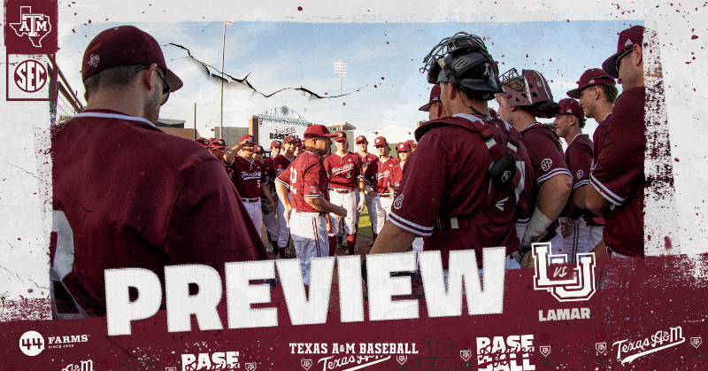 AggieBaseball's tweet photo. Admission &amp; Parking: FREE
⚾ 6:02 p.m. first pitch
🍿 Concessions: OPEN

See you tomorrow, #12thMan‼️
