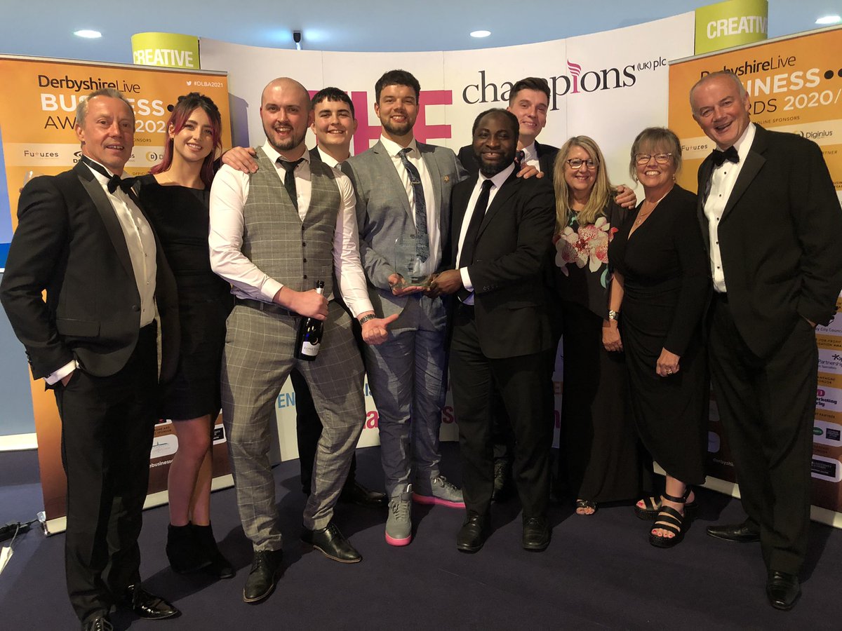 Congratulations to @ProjectDUK for winning the @DerbyUni award for SME Business of the Year #Winner #DTBA2021