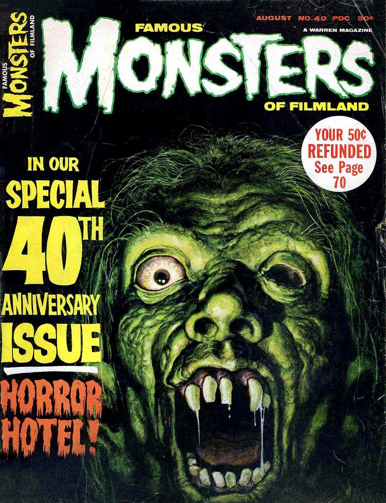 AlexVorkov's tweet photo. #FamousMonstersThursday

I don't need no alliteration to do a Famous Monsters hashtag!
#MonsterMagazines #FamousMonsters https://t.co/JF0JwsHplN