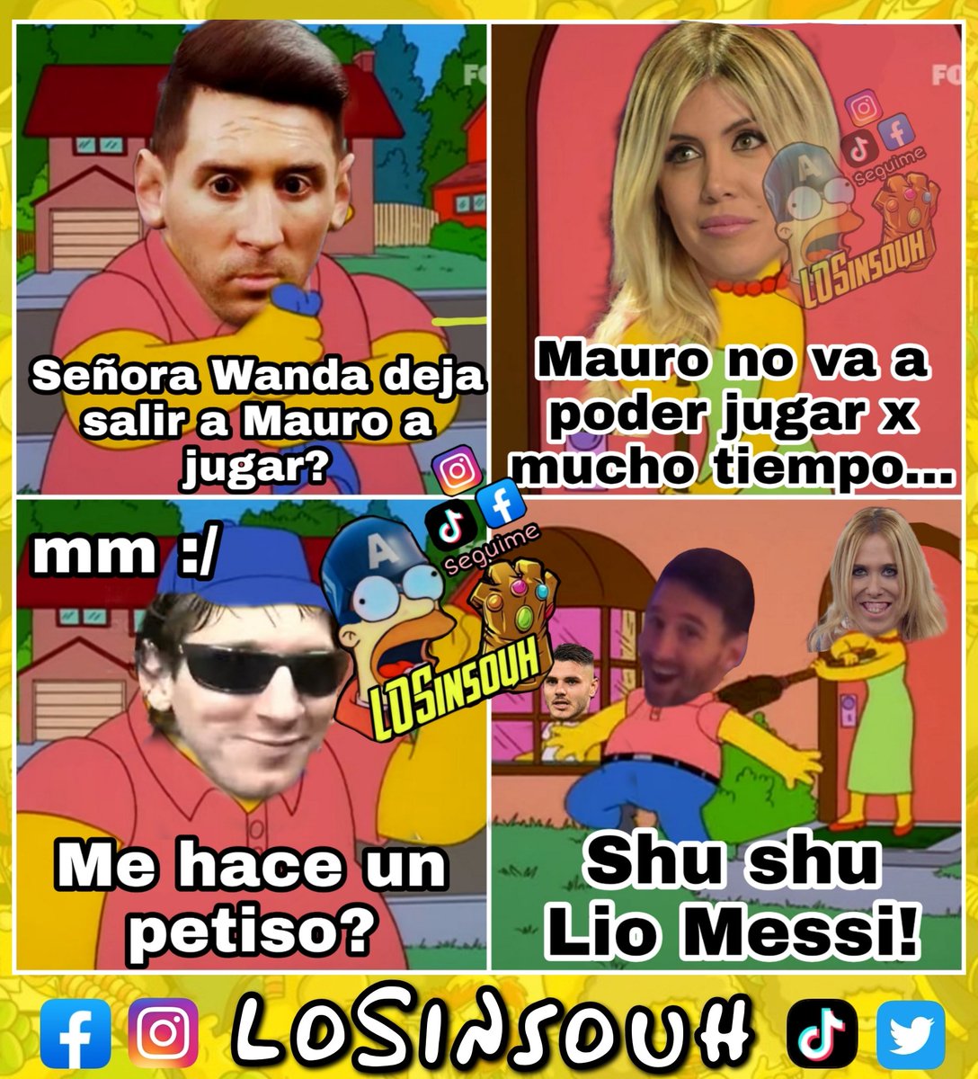 losinsouh's tweet photo. Jajajjaaja
.
.
.
.
.
.
#icardi #mauroicardi #chinasuarez #psg #memesargentinos #memesarg #memesargentina #memesargentinos #memesvirales #wandanara #messi #liomessi https://t.co/4culxohds2