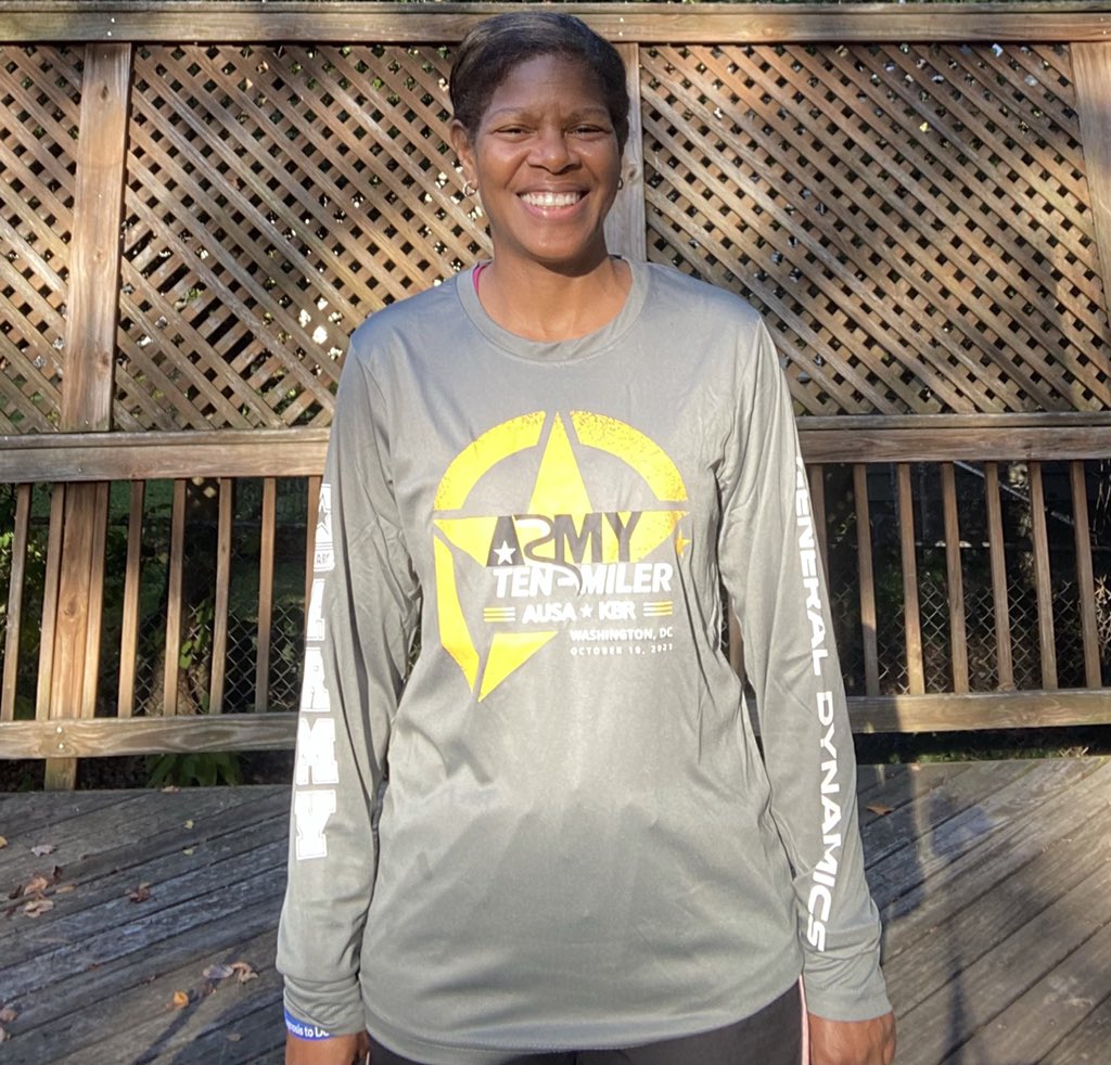 MelNix & ElizSargent (@breastcancrcm4t) on Twitter photo #tbt #throwbackthursday to last week when I finished my <a href="/armytenmiler/">armytenmiler</a>. This week I received my runner packet. Love the shirt Took my new shirt for a run this AM. Cancer won’t stop me. I’m claiming my destiny. #ArmyTenMiler #diagnosistodestiny #training #exercising4mylife #tbt #throwbackthursday to last week when I finished my <a href="/armytenmiler/">armytenmiler</a>. This week I received my runner packet. Love the shirt Took my new shirt for a run this AM. Cancer won’t stop me. I’m claiming my destiny. #ArmyTenMiler #diagnosistodestiny #training #exercising4mylife