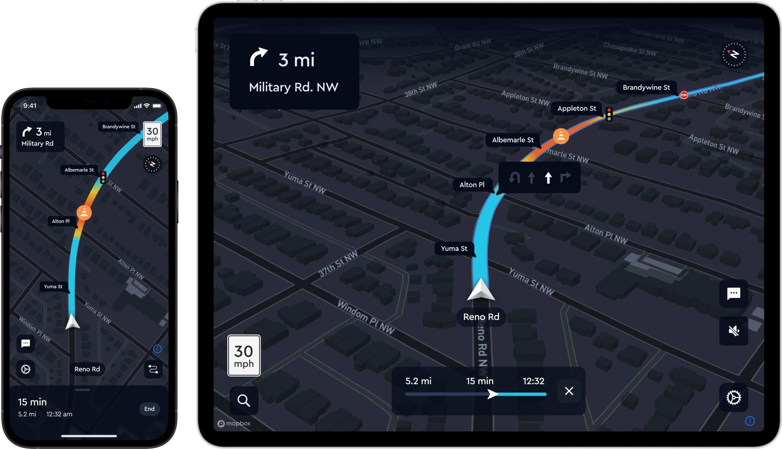 Mapping device