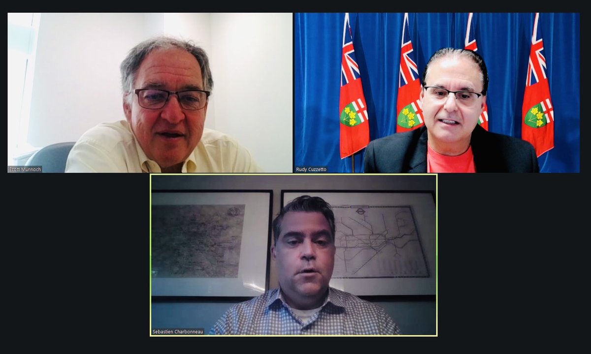 RudyCuzzetto's tweet photo. Thanks to @scottmunnoch and @Seb_Charbonneau for an informative meeting on the measures our government has implemented to address the illegal tobacco trade in Ontario. While we have made some important progress, more work remains to be done. #MississaugaLakeshore https://t.co/xozpQfeDS1