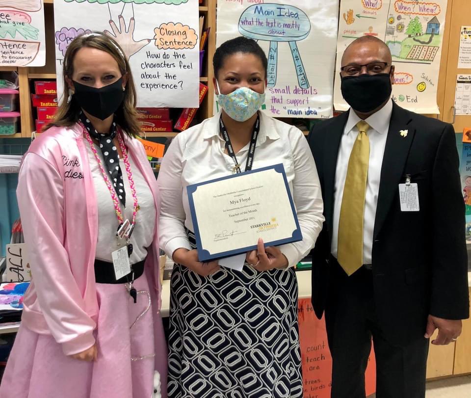 So proud of this ROCKSTAR teacher and sweet friend! Good job, Mrs. Floyd!! 🤩 #expectexcellence <a href="/SudduthJackets/">Principal Abraham</a>