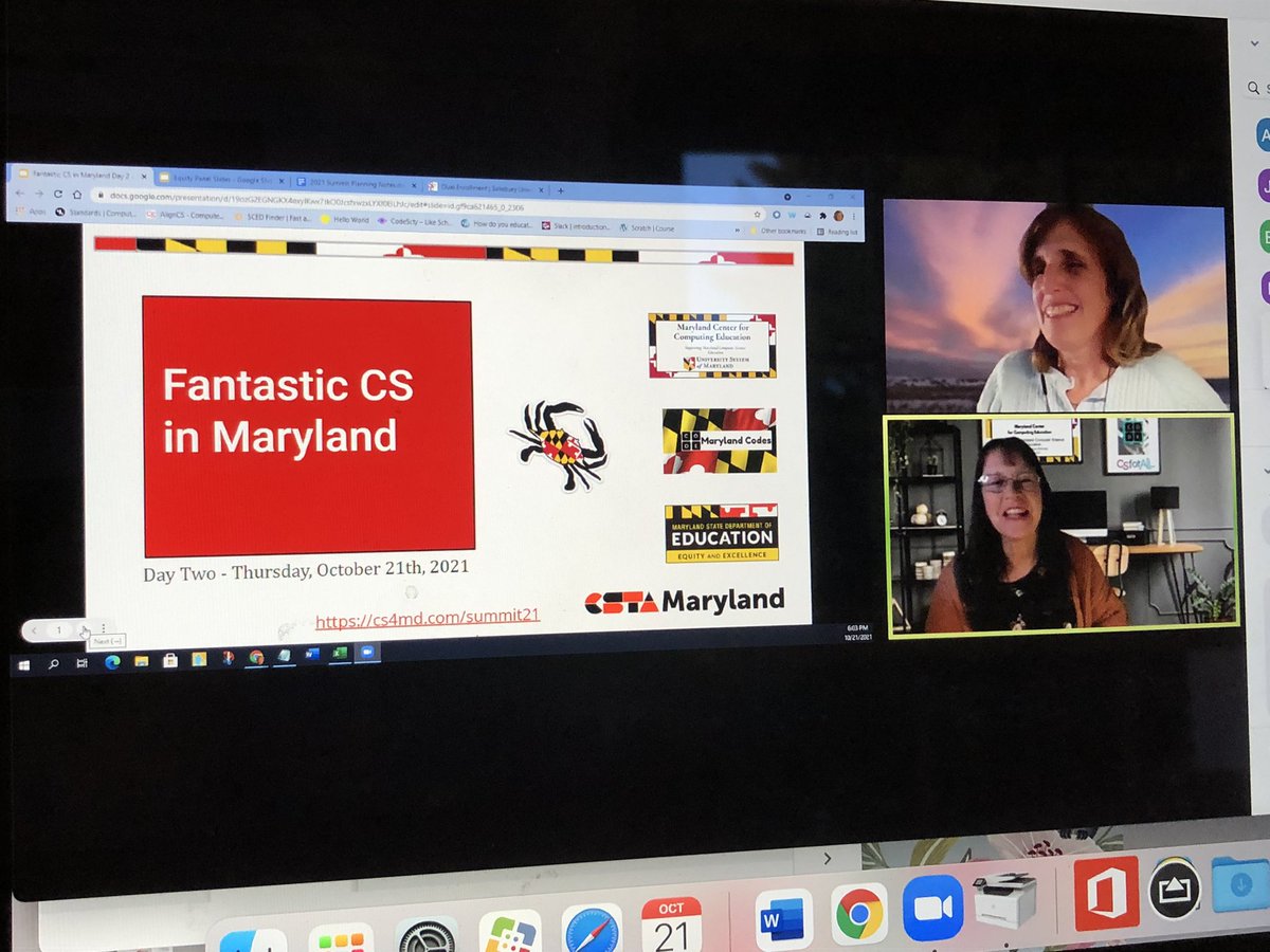 AnnKAnders's tweet photo. ✨Showcasing our PreK-8 Computer Science #SCRIPT journey @wcpsmd #CSSummit Thank you @HurleBen for all you do #CSforALL #MDCodes #computersciencepathways https://t.co/ru0wWHjcpi