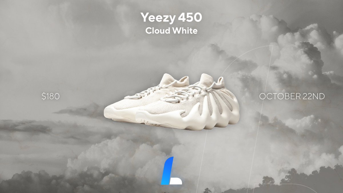 Kanye has brought back the Yeezy 450 "Cloud White" to liven up the month. Who needs a boost to their setup❓

The prize is 200 IPs | UNLIMITED LIVE DATA 🎁

To join, ❤️ + ♻️ + comment your feedback about our new website liveservers.io 🙏

3 WINNERS | ENDS IN 3H⏱️