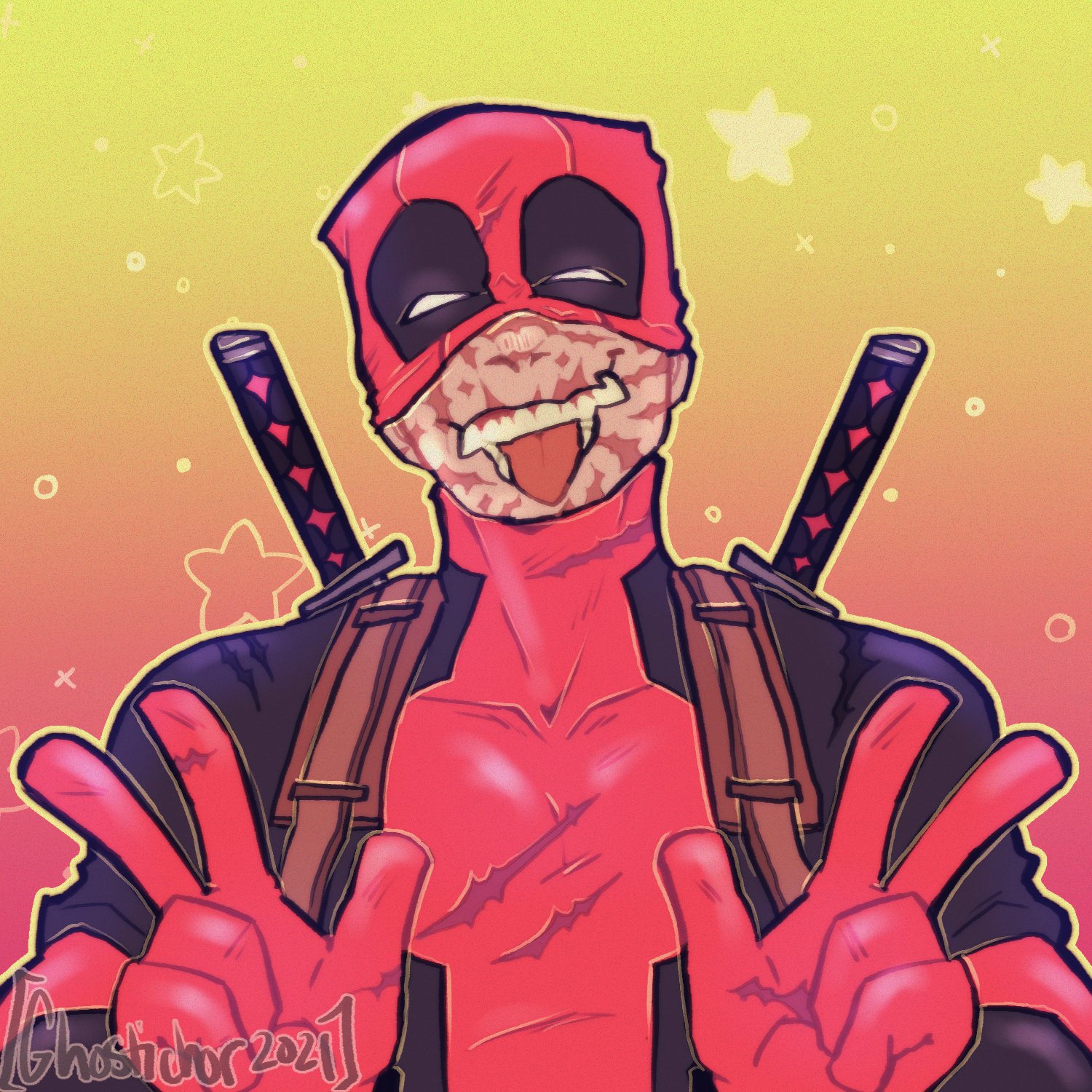 Casper's (f)Art 🤍 on Twitter: "a deadpool art lawl #deadpool #deadpoolfanart #fanart https://t.co/6yLMciuJWB" / Twitter