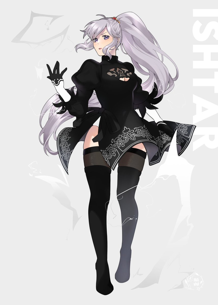 FriegesChair's tweet photo. Imagine modern fire emblem with androids... or Ishtar wearing 2B's awesome outfit. Glory to mankind and Friege.🙏

Thank you @hannreina_ for the gorgeous artwork of my girl!

#FireEmblem #Ishtar #ファイアーエムブレム #FE4 #聖戦の系譜 #イシ���タル #NieRAutomata #2B https://t.co/Vd7EjngzKM