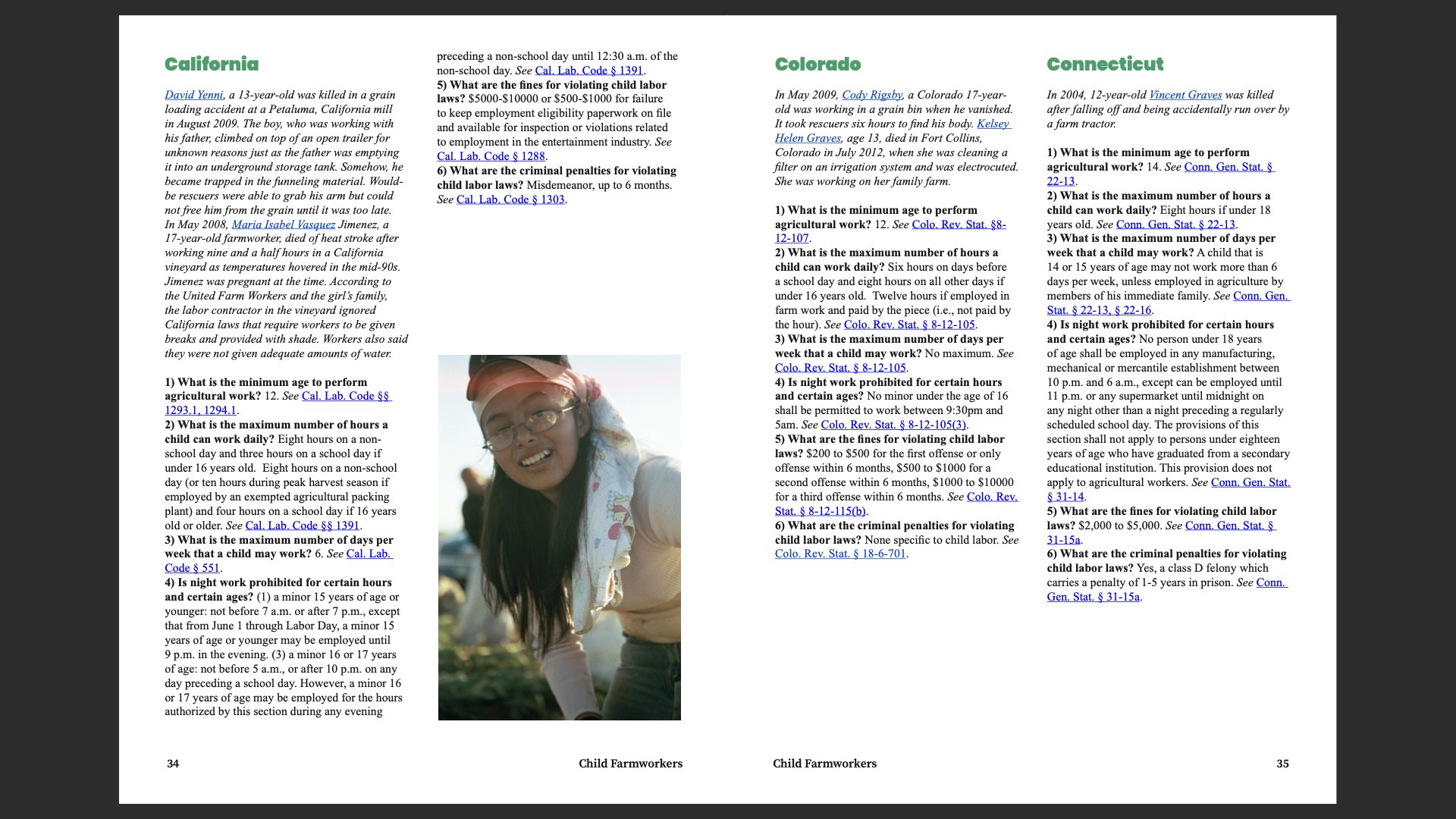 L4gg Did You Know That Federal Law Allows The Food That You Eat To Be Picked By 12 Year Olds Working Full Time In The Fields There Are Child Farmworkers Under 16