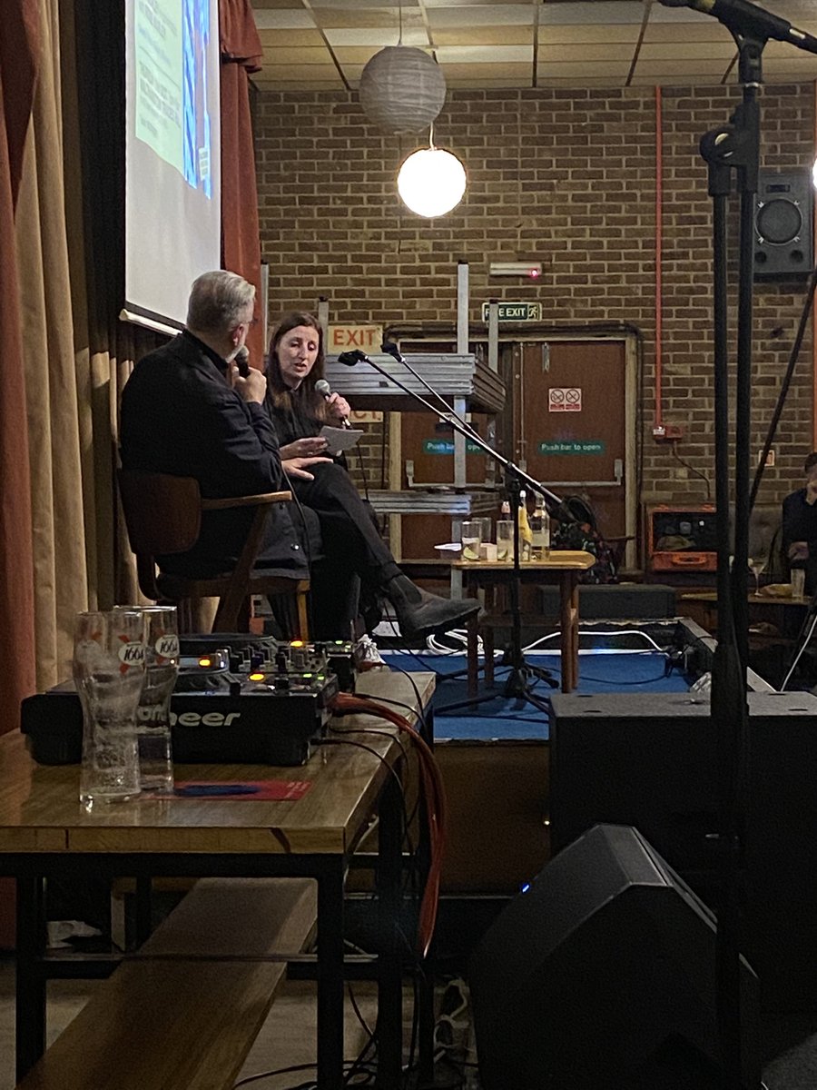 e17RnR_books's tweet photo. Massive round of applause to the fantastic @RoseMarley1 for helming tonight’s discussion with Paul Morley #FROMMANCHESTERWITHLOVE give Rose a fellow she’s changing the world for the better xx https://t.co/qZTd8ZN2Ia