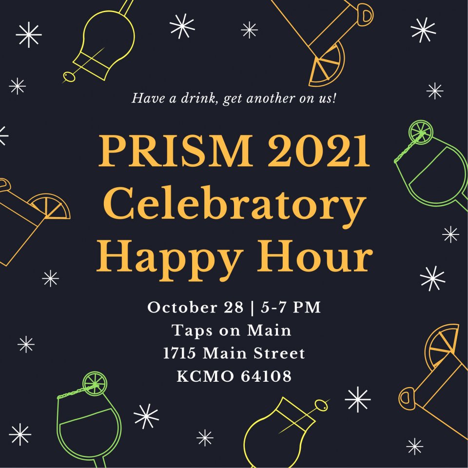 GKCPRSA's tweet photo. Join us for Happy Hour October 28! #kcprism #inezgkcscholar
Register here: https://t.co/u9Mjy7j0we https://t.co/6KOpqvAbDF