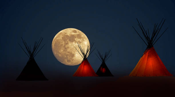 Lakota moon in Full Moon