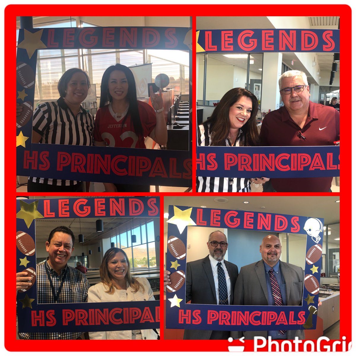 HS facilitators celebrated our true MVPs, our HS principals, at today’s Principals’ Meeting. Thanks for all you do! #IamEPISD