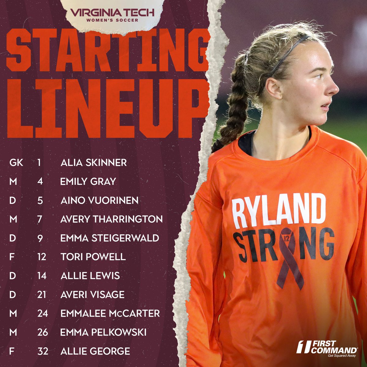 We are underway ‼️

🔸 @FirstCommand 

#Hokies 🦃⚽️