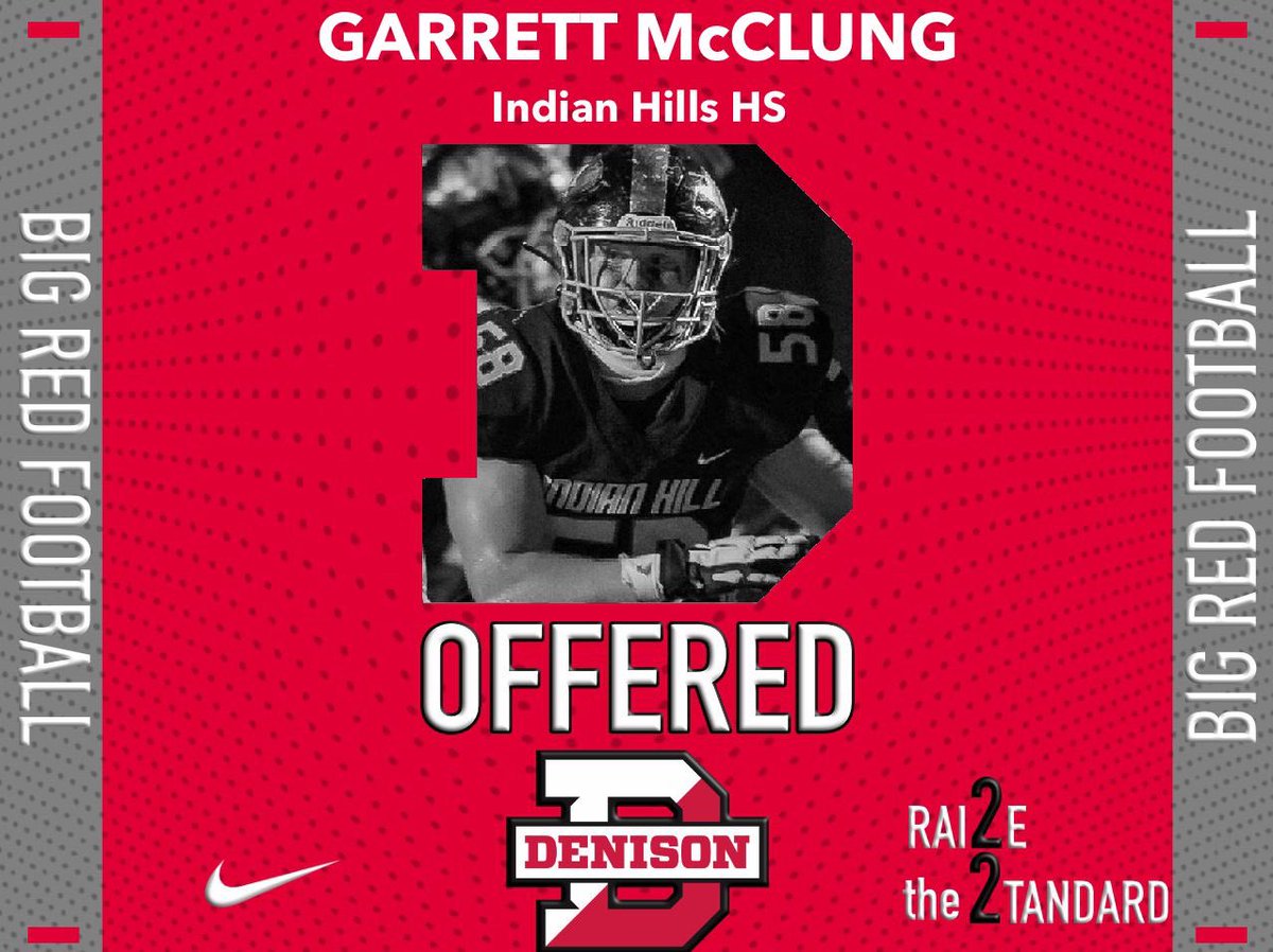 After a great conversation with with <a href="/coachhatem/">Jack Hatem</a> I have received an offer from Denison University. @krucker95