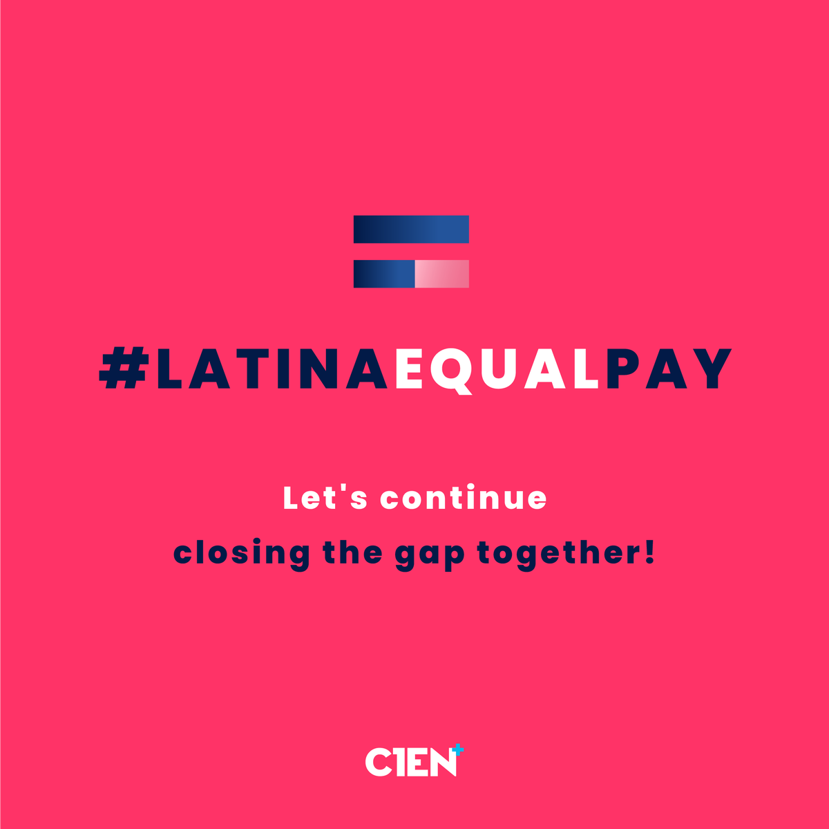 Today is #LatinaEqualPayday and <a href="/cienplus/">CIEN+</a> + is joining forces with Latinas across the country to demand equal pay for equal opportunities. Let's make Latina Equal Payday real by sharing and raising our collective voices! #equalpayforequalwork #genderpaygap