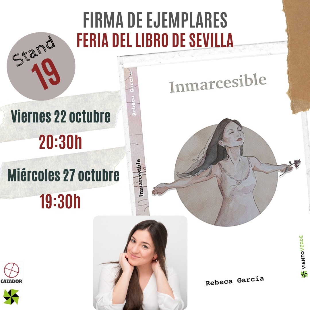 RebecaElf's tweet image. Nos vemos mañana viernes y el miércoles en la @FLSevilla Stand 19 ¡Qué ganas tenía después de tanto tiempo sin podernos reunir! #fls21 #firmas #poesia #sevilla #andalucia #stand19