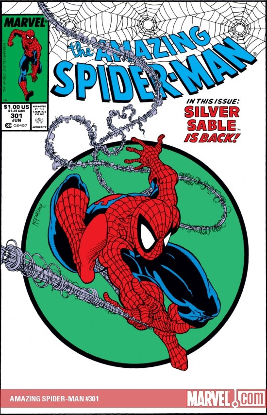 RT @YearOneComics: The Amazing Spider-Man #301-304 from June-September 1988. https://t.co/2xSIVGqBAX