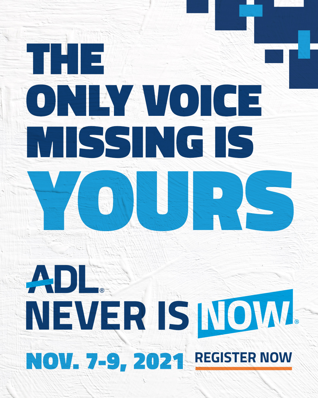 on Twitter: "Join us in the fight against antisemitism and hate at this year's #NeverIsNow, ADL's Virtual Summit. There has never been a more crucial time to have this conversation. Visit