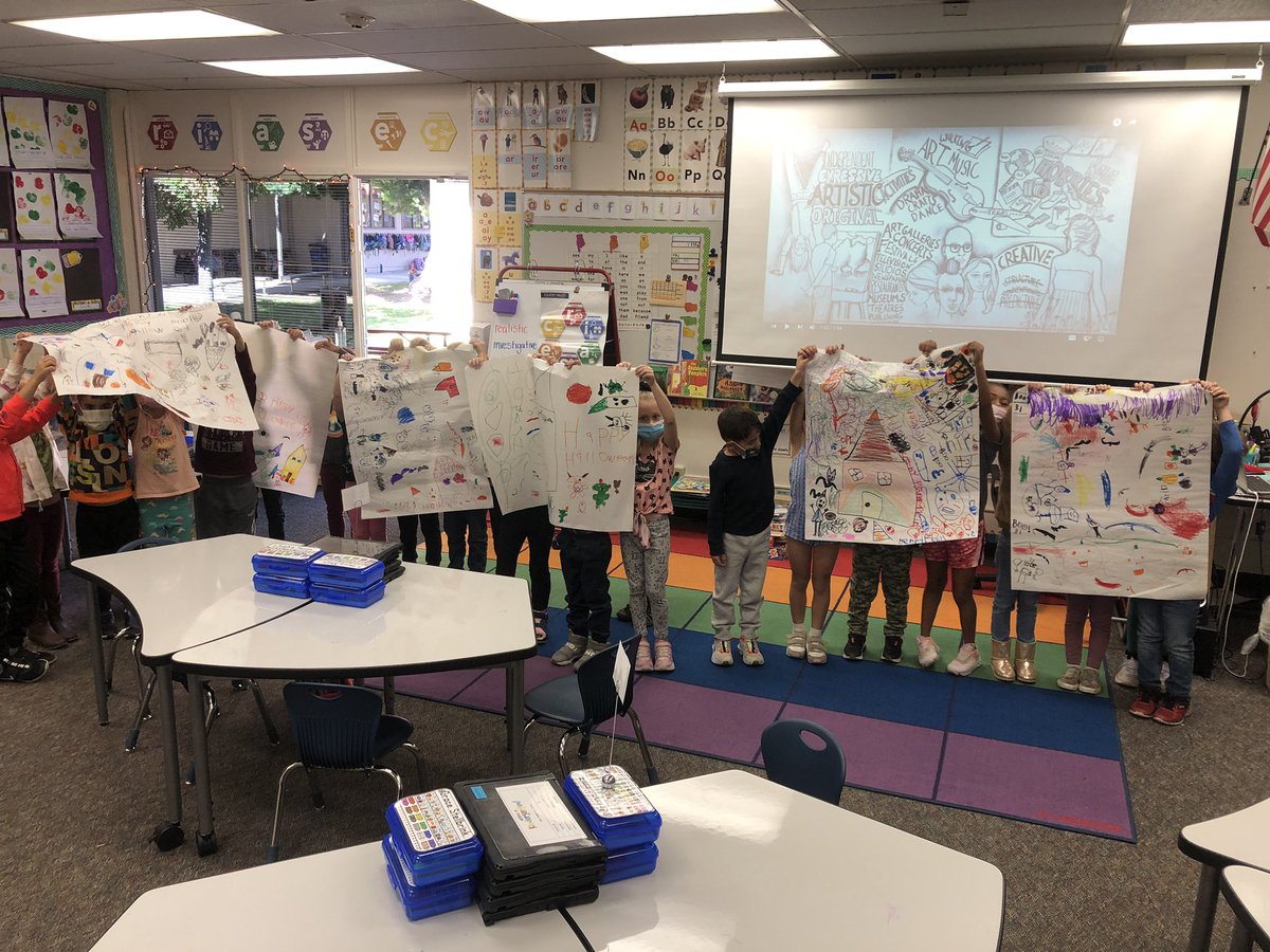 mrs_byaghi's tweet photo. Today we started our RIASEC PARTY!
Our students built shelters for farm animals, investigated by solving a puzzle, and used their artistic abilities to create a Halloween poster. #WoW #riasec @LinzFeliberty @bautistat27 @VistaGrandeCV @CajonValleyUSD @davidmiyashiro @EdHidalgoSD https://t.co/VJWR7o76Jd