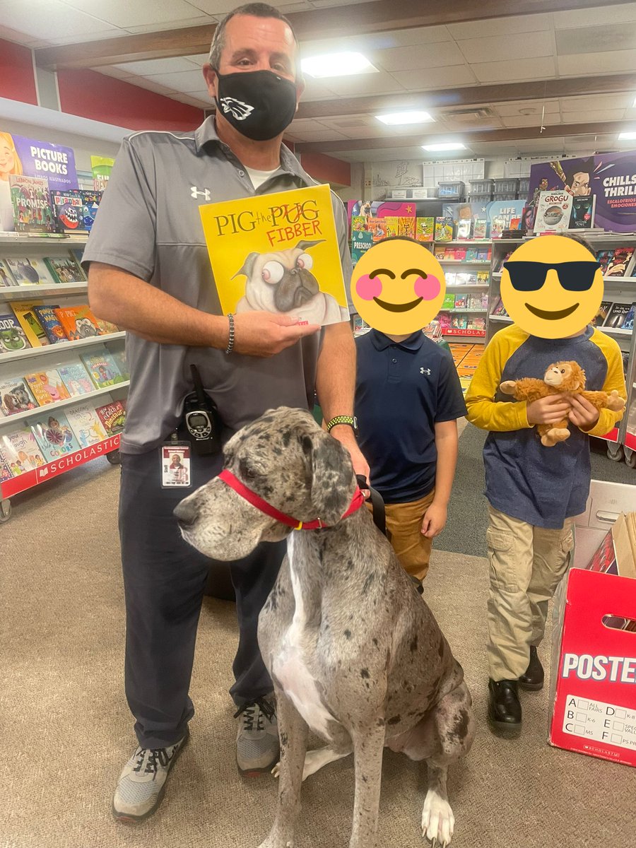 Look who popped into our <a href="/Scholastic/">Scholastic</a> Book Fair today at #CHESwearethebest! We are so lucky to have this wonderful dog here at <a href="/BeekmantownCSD/">Beekmantown CSD</a>. <a href="/vilcat10/">Peter Villa</a> <a href="/RayleGoy/">Gayle Roy</a> <a href="/StoutengerCHES/">Darcy L. Stoutenger</a>