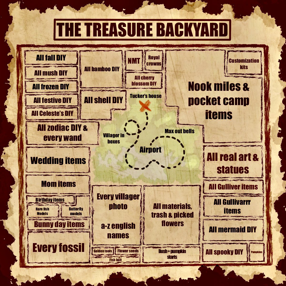 Tuckers_Kingdom's tweet photo. 🚨CHOOSE YOUR ISLAND GIVEAWAY 🚨

Hey guys! I know most of u are getting ready for this new update so why no visit ANY of these islands for 35 mins!

🚨Rt &amp; like
🚨Follow me

Treasure Backyard, Tucker’s Imports or DIY Enchanted Forest!

Ends in 24 hours! Luck! 🧡🦣#ACNHgiveaway https://t.co/OQbafsQfIy