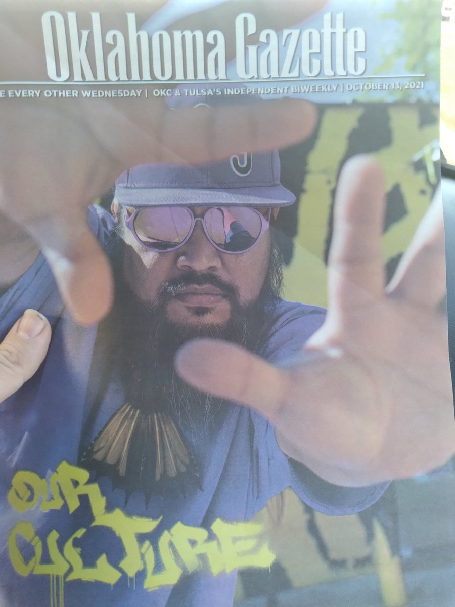 I wrote a cool thing for <a href="/okgazette/">Oklahoma Gazette</a>. It's about <a href="/IAmThomasWho/">Thomas Who?</a> &amp; talks a bit about tonight's <a href="/HubblyBubblyOkc/">HubblyBubblyOkc</a> #HeartofHipHop show, which you should totally go check out. They have really good smoothies if you aren't into the hookah. On stands through next Tuesday.