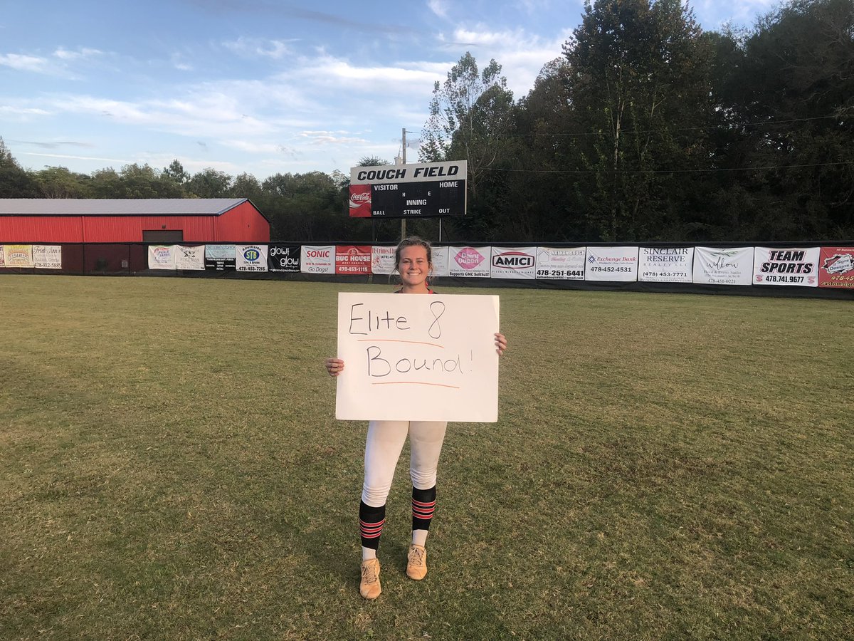 So excited to advance to the elite 8 in Columbus! We beat a tough GMC team in a 3 game series. In the series I went 8/10 at the plate and picked up two wins giving up 1 run in 14 innings! #columbusbound <a href="/apgold04/">AP Gold - Barfield/Bird</a> <a href="/CoachJackB/">AP Gold Coach Jack Barfield</a> <a href="/ccgaathletics/">Coastal Georgia Athletics</a> <a href="/JessieHomesley/">Jessie Homesley</a>