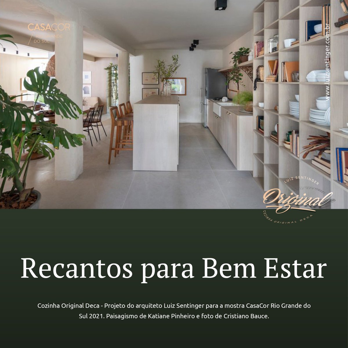 luizsentinger's tweet photo. No projeto de 90 m², a cozinha é uma extensão da sala de estar. Assim, os recantos se integram de forma orgânica para facilitar o convívio. #cozinhadeca #luizsentinger #casacor2021 #casacorrs #arquiteturadeinteriores #decor https://t.co/ljkrEZIQfR