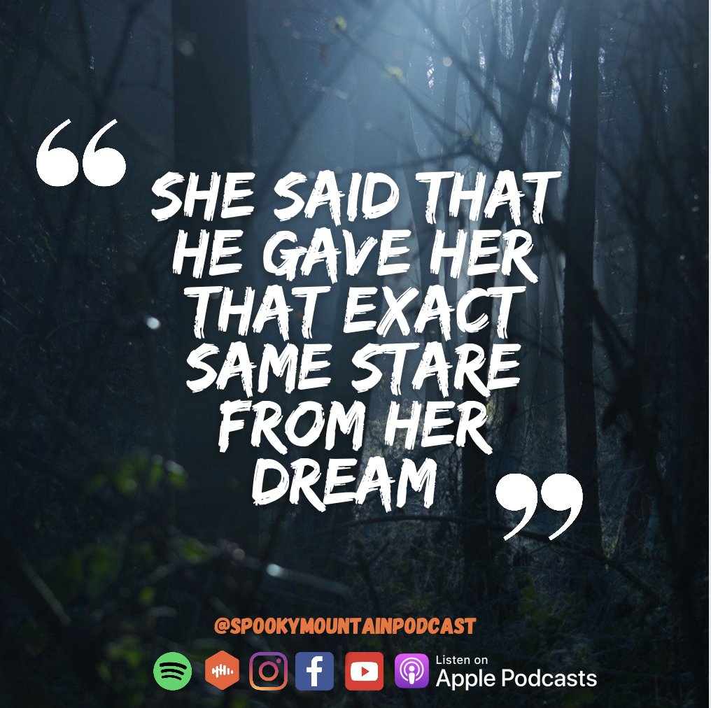 Have you listened to our latest episode?? Things get pretty creepy!! 👻👻🖤