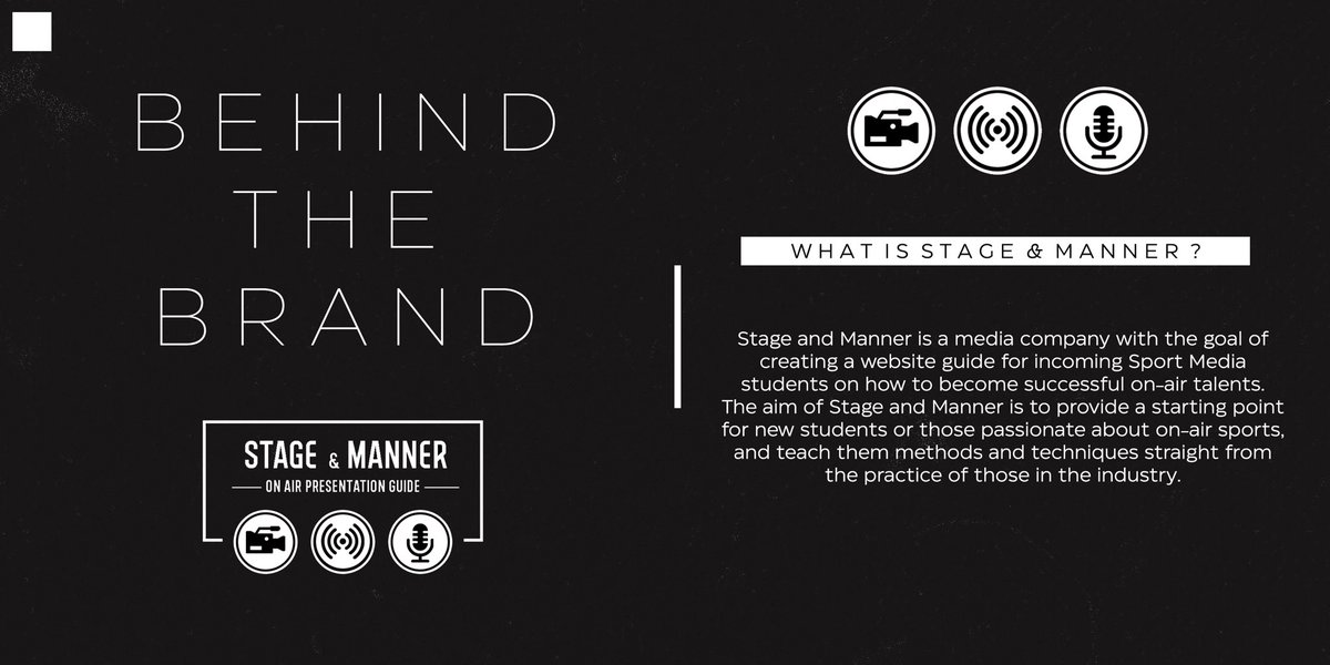StageAndManner's tweet photo. Welcome to Stage and Manner!

A step-by-step guide on the art of sports broadcasting, with insight from your favourite professionals from within the sport media industry.

Stay tuned for more information as we begin to introduce our team that will help deliver this project. 👀 https://t.co/TkOYBmnggI