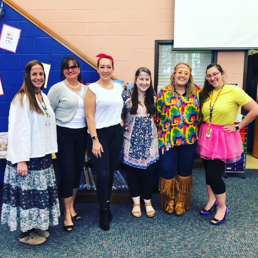 vzbyram's tweet photo. Ohhh how I ❤️ Spirit Week! WMS SCO has done such a great job organizing this week! #WMS #WMS8thgradestaff https://t.co/m5tcat9pig