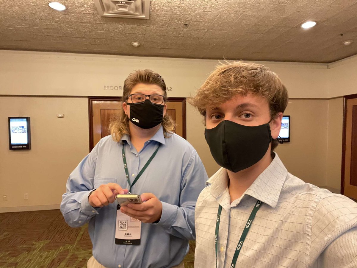 UwDelta's tweet photo. Brother(s) of the week goes to Hayden Mueller and Jack Liddicoat!! Hayden created a mental health workshop. Jack has gone above and beyond this semester in his role as Vice President of Membership Development. We thank you both for everything that you do for this fraternity. https://t.co/YzEhFPyNeF