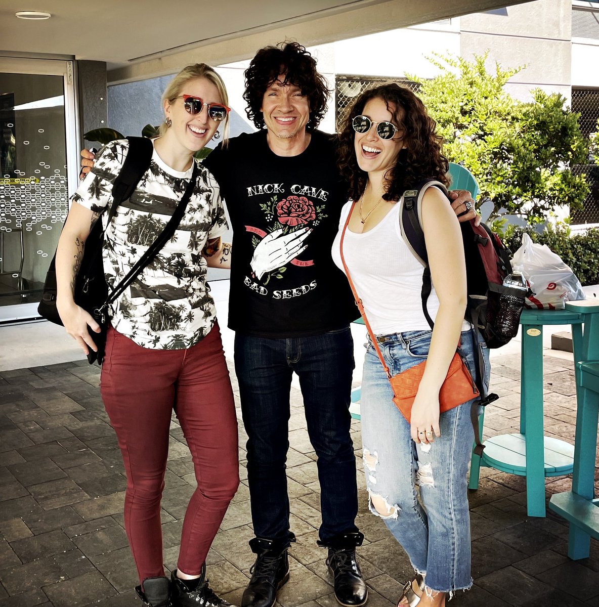 goodingmusic's tweet photo. Safe and sound at the Hampton Inn, Palm Harbor. Thanks Bridgeprep Academy for an over the top show and our amazing friend @IlonaOnFinPlan for making it happen! #ftflive https://t.co/PY0WRBgTAk