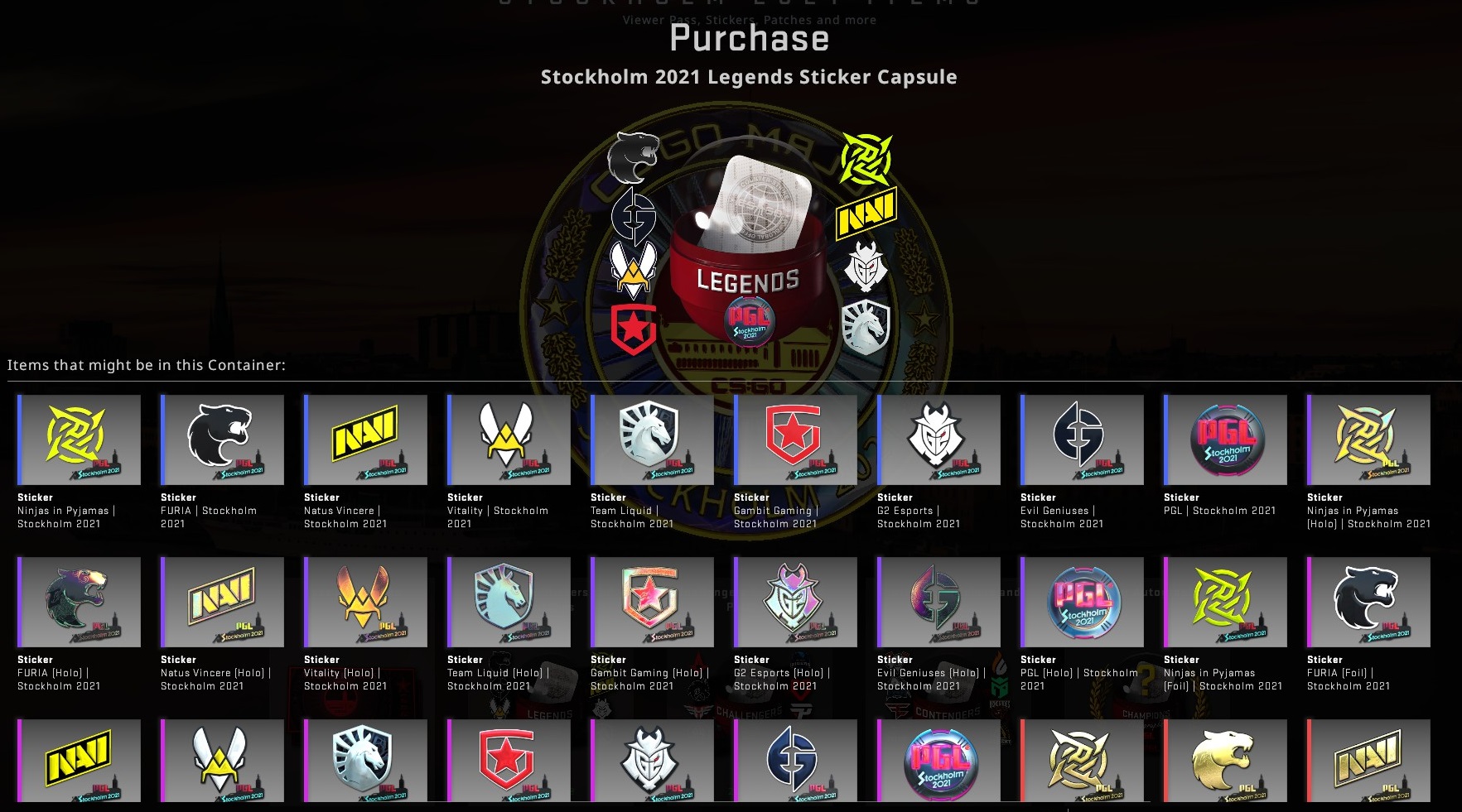 капсула с автографами чемпионов pgl major stockholm 2021. наклейки pgl stockholm 2021. Pgl stockholm 2021. наклейки стокгольм 2021. наклейки pgl major 2021.