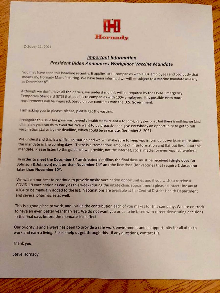 Looks like it’s time for Patriots to boycott <a href="/TeamHornady/">Hornady</a>.