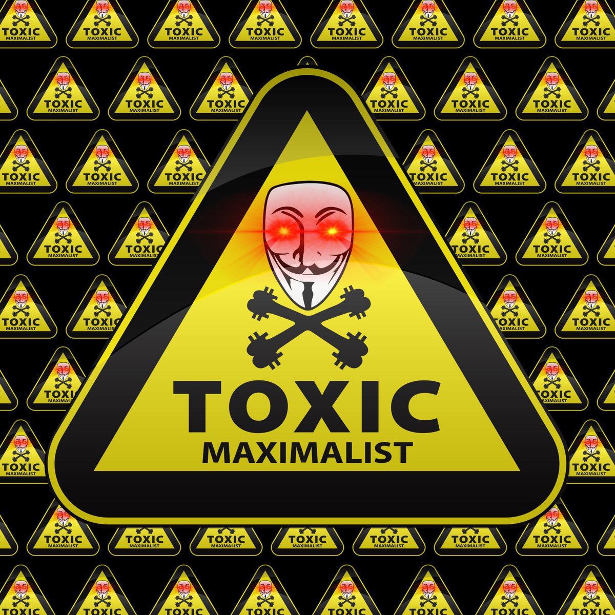 CrypsiArt's tweet photo. WARNING!
Weekend #btc 💧auctions 4 all our Maximalist #nfts starting @Raretoshi (all no. 2/3)
4 the toxic maxis
https://t.co/rWkZO2k3zr
4 the reactive maxis
https://t.co/wNKeWIRG7h
4 the explosive maxis
https://t.co/JjH8QMCBrR
#betherevolution
#bitcoinmatters
#btcoffensive https://t.co/8ojV5OUYVw
