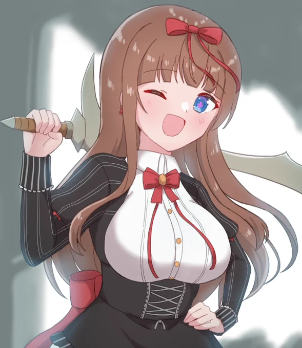 デモンズソウルクリアおめでとう!!
 厨二っぽい剣がすき
#ちぇり絵 