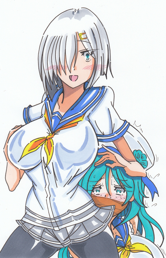 遂に強硬手段に出た家の浦風が大好きな浜風を描き