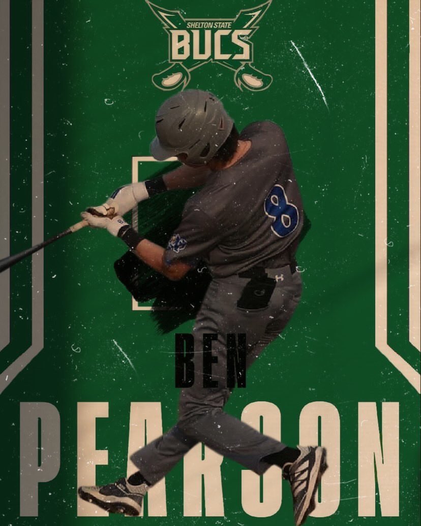 benjiepearson's tweet photo. Super Excited to announce my commitment to Shelton State Community College! Thankful for all the people who have helped me get to this point! Go Bucs!! @CoachGraviett @eastcoastbball @StateShelton https://t.co/YkL3gSaAs4