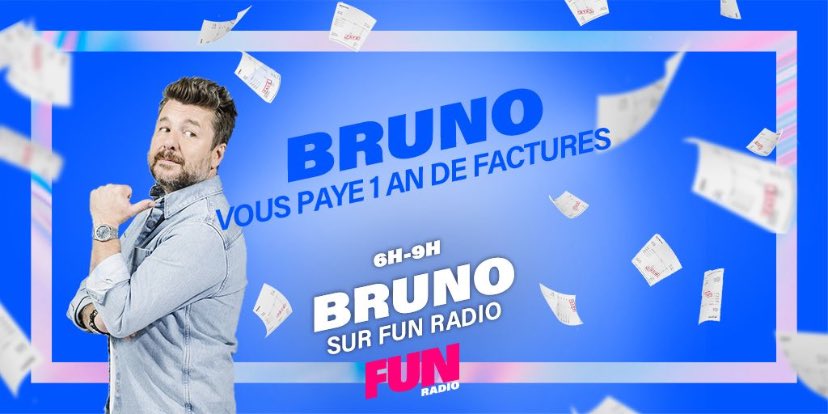 BRUNO SUR FUN RADIO tweet media