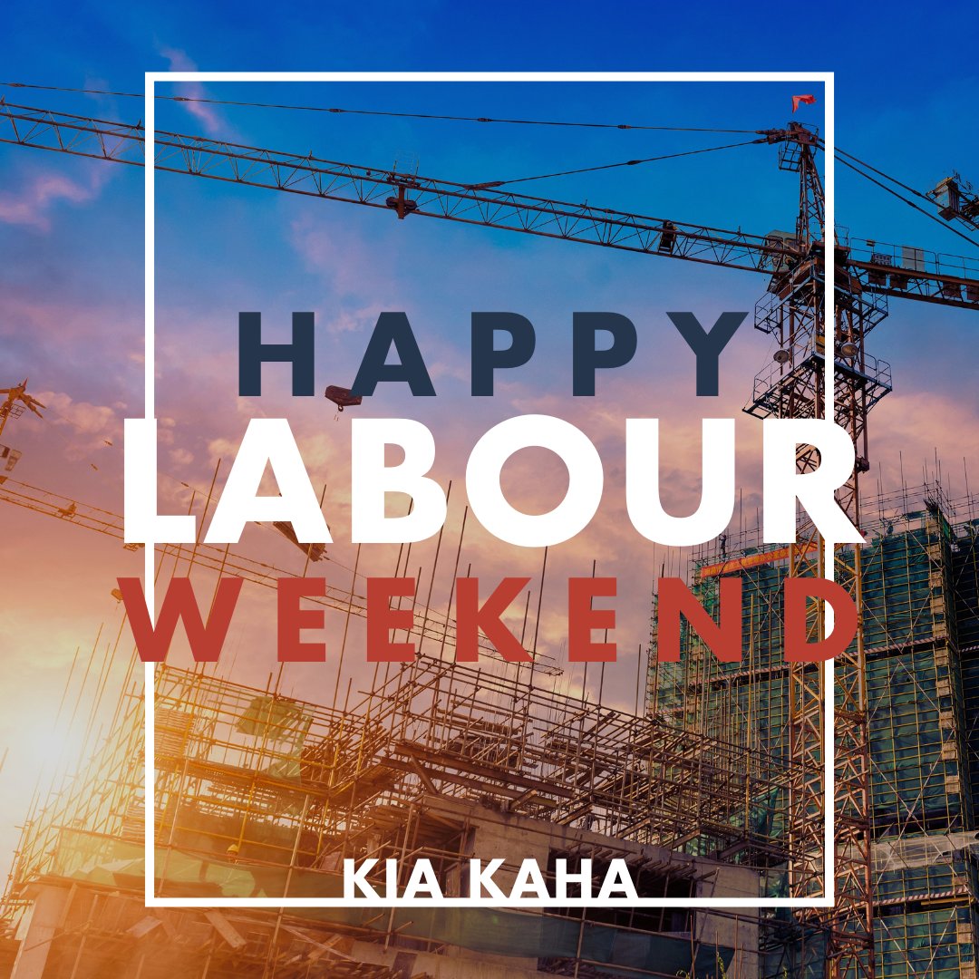 PowerpacGroup's tweet photo. Happy Labour Weekend! Wherever you are at this weekend, we hope that you can rest and spend time with those you love. #powerpac #byyourside #construction #newzealand #building #tools #customer #promises #shoplocal #design #nz https://t.co/WeulLsigB5