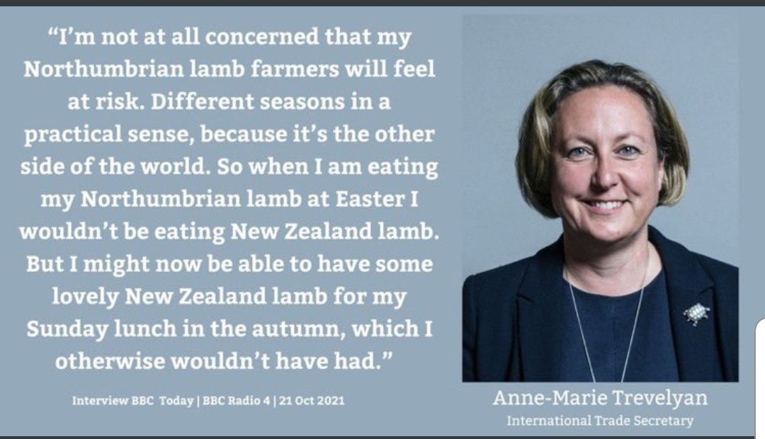 <a href="/BainbridgeFarms/">Simon J Bainbridge🇺🇦🐮🐑☘️🌺...🏍</a> <a href="/JoeWStanley/">Joe Stanley</a> @annietrev Probably one of the most ridiculous comments I've seen. I imagine she will be issuing a retraction on the grounds the has no knowledge of the industry. And seemingly has made no attempt to gain any either.