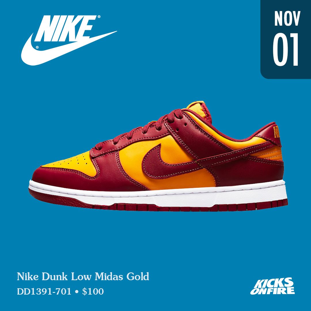 Nike Dunk Low Midas Gold DD1391-701