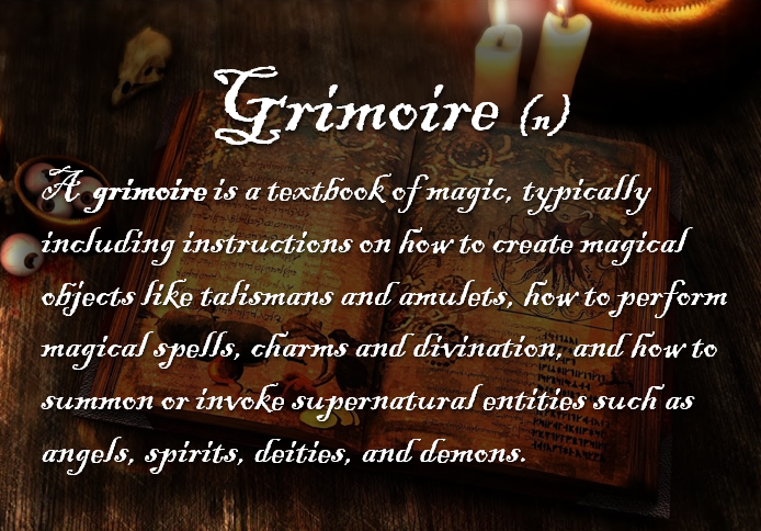 SubRosaMagick's tweet photo. #wordoftheday #grimoire
#pagan #wicca #witchcraft #witchtwt #witchtwtpl #witchesoftwitter #spirituality #magick #Occult #witchlifestyle #witchy #seasonofthewitch #witches #knowledge #craftofthewise #witchtwitter #bookofshadows #magick #spells #rituals https://t.co/Wf0UfVP1ft