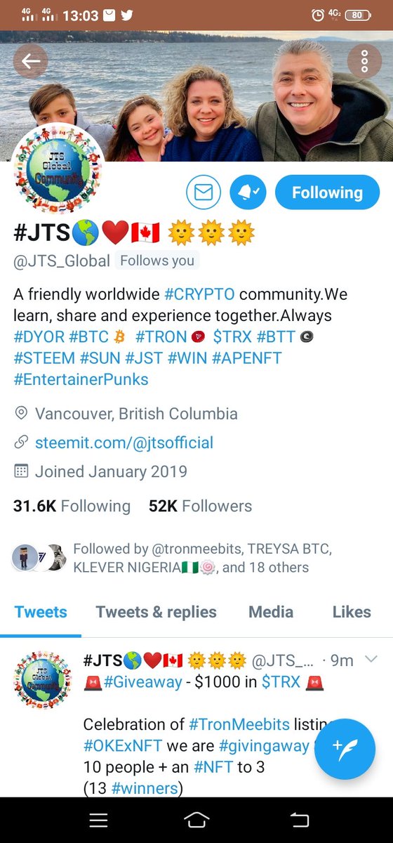 BeatifyPh's tweet photo. @JTS_Global @tronmeebits @apenftorg @JTS_Global @tronmeebits @apenftorg $TRX 🔥🔥 https://t.co/DsRXzGiKeO